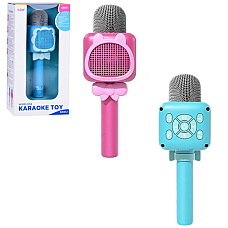 Microfon karaoke wireless cu Bluetooth (as.)