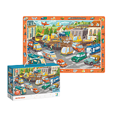 Puzzle "Atenție pe drum", seria Observation, 80 elem.