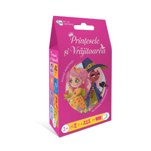 Joc de cărți Dodo „Prințese și Vrăjitoare” (rom)
