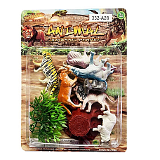 Set de mini-figurine „Animalele sălbatice”