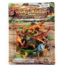 Set de mini-figurine „Secretele Perioadei Jurassice”