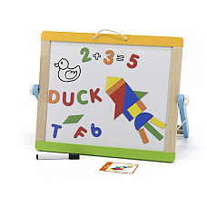 Magnetic Dry Erase and Chalk Board..