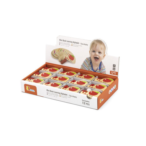 Carte mini-dezvoltare pentru cei mici "Învățăm alfabetul" din 12 pagini