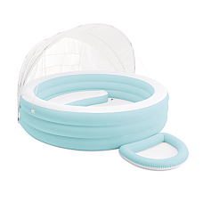 INTEX Надувной бассейн Swim Center™ Canopy Lounge с навесом, 277x221x137 см, 830Л, 3+