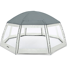 Bestway Cupolă rotundă pentru piscine, 600x600x295cm