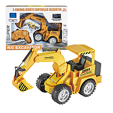 Excavator cu telecomandă..