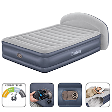 Bestway Saltea gonflbilă cu pompa electrică  220 V încorporată și tăblie,  229х152х84 cm