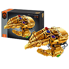Set de construcție iM Master Mechanical Master „Mănușa lui Thanos”, 1329 piese