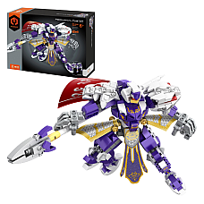Set de construcție 2 în 1 iM Master Mechanical Master „Cei Cinci Generali Tigri: Ma Chao”, 340 piese