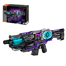 Set de construcție 2 în 1, iM Master Mechanical Master „Pistol electric”, 2531 piese