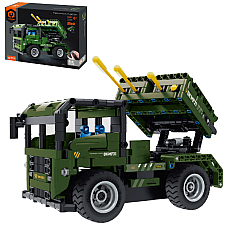 Конструктор 2 в 1 iM Master Mechanical Master "Военная машина", на пульте радиоуправления, 364 элем.