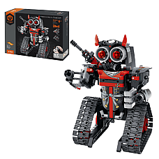 Set de construcție 3 în 1 iM Master Mechanical Master „Robot Roșu", cu telecomandă, 432 piese