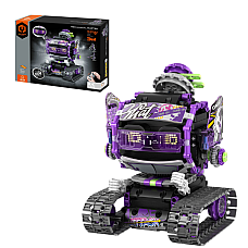 Set de construcție 3 în 1 iM Master Mechanical Master „Robot - transformer”, cu telecomandă, 458 piese