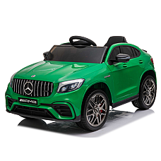 Машина MERCEDES-BENZ AMG GLC 63S, Аккумулятор 12V7AH, 2 мотора 35W, EVA колеса, кожаные сидения