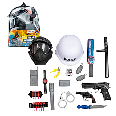 Set de polițist cu accesorii..