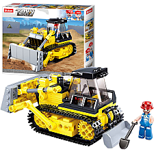 Set de construcție ”Buldozer”, 231 elem.