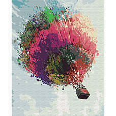 Pictură pe numere 40х50 cm (în cutie) - Balon