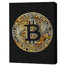 Pictură pe numere 40х50 cm (fără cutie)  – Bitcoin