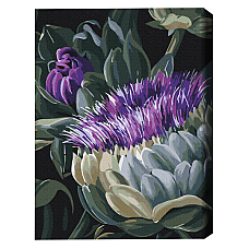 Pictură pe numere 40×50 (fără cutie) – Flori ciudate, Yana Biluhina