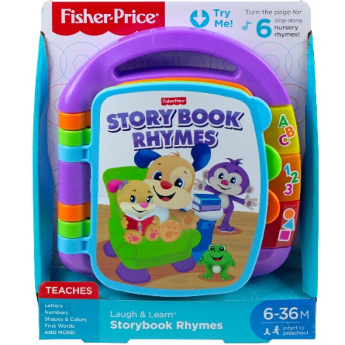 Cărțulia muzicală cu poezii Fisher-Price