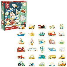Set de figurine magnetice „Transport”