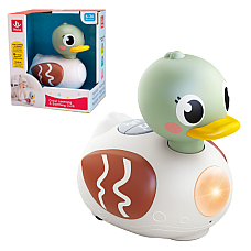 Интерактивная игрушка "Уточка" с музыкой и светом