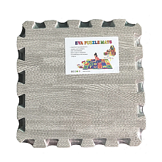 Covoraș-puzzle educativ "Sur" cu imprimeu tip pardoseală, 9 elem.