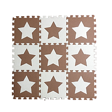 Covoraș-puzzle educativ „Steluțe”, 9 elem.