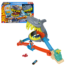 Игровой набор Hot Wheels: Пляж «Атака акулы»