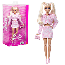Кукла Barbie "Модница в розовом джинсовом костюме"