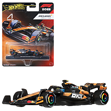 Hot Wheels 1:64 Mașinuță de colecție "Formula 1: McLaren#4"