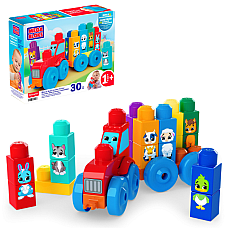 Set de construcție educativ „Tractor cu animale” pentru copii mici