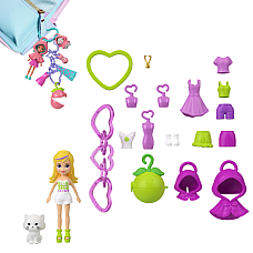 Брелок Polly Pocket, серия "Фрукты", в асс.