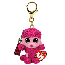 Breloc - Pudel roz PATSY 10 cm (Min..