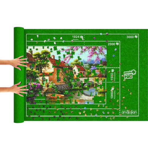 Set p/u strîngere puzzle (covoraș + tub de carton)