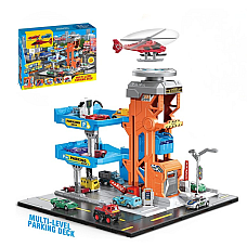 Set de joacă „Parcaj multi-etajat cu helipad”
