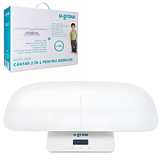 Весы 2 в 1 для младенцев "U-Grow: с функцией Bluetooth"
