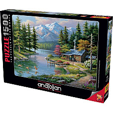 Puzzle 1500 elemente Odihna canotaj..