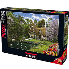 Puzzle 3000 elemente Cabana Spring ..