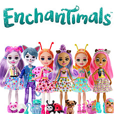 Papusa Enchantimals “Prietenii eroi..