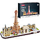 3D Puzzle „Paris” cu iluminare LED,..