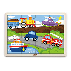 Puzzle din lemn 