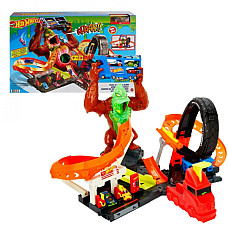 Hot Wheels Set Atacul gorilei toxic..