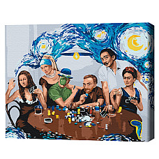 Pictură pe numere 40*50 сm (în cuti..