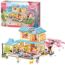 Set de construcție ”Pensiune japone..