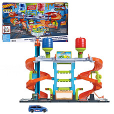 Hot Wheels Set “Mega spălătorie”..