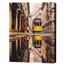 Pictură pe numere 40*50 cm (în cuti..