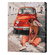 Pictură pe numere 40*50 сm (în cuti..