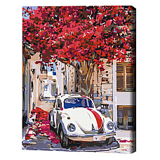Pictură pe numere 50*40 cm (fără cu..