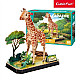 3D puzzle “Girafa”, 43 elemente..